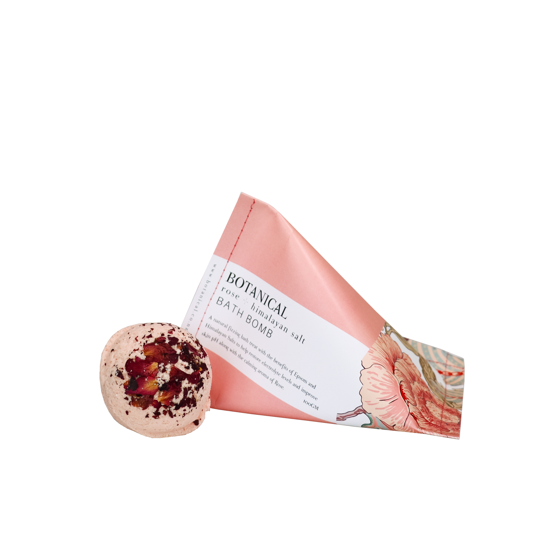 Rose & Himalayan Salt Bath Bomb