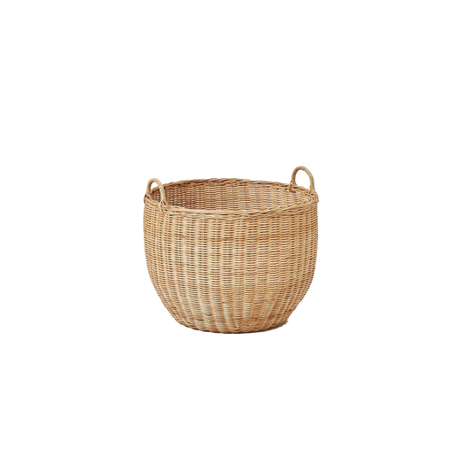 Round Rattan Basket