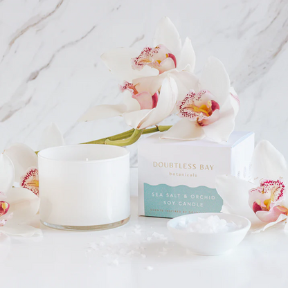 Sea Salt & Orchid Soy Candle