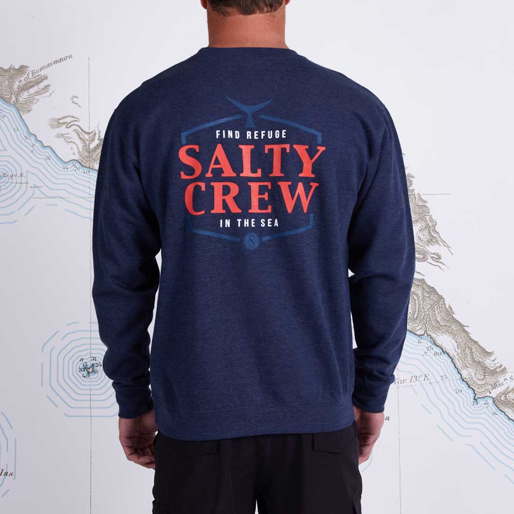 Skipjack Crew Fleece - Navy